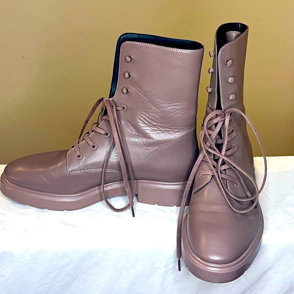 Stuart Weitzman Combat Boots